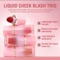 Liquid Blush 6 Pcs Set Waterproof Natural Long-lasting Makeup. 