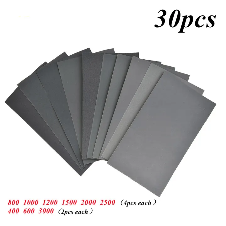 30Pcs%20Wet%20Dry%20Sandpaper%20400-2500%20Grit%20Sanding%20Paper%20Abrasive%20Tools%20Sand%20Paper%20400%20600%203000%20800%201000%201200%201500%202500%20Grit%20-%20Image%203