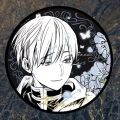 Anime Frieren: Beyond Journey's End Brooches Cosplay COSTUME Badge Pin SPTE Tinplate Brooch Prop . 