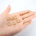 1Pc 20G Nose Rings Studs for Women, Stainless Steel 20G Nose Rings Hoop Screw L Shaped Nose Stud Nose Ring Nose Piercing Jewelry.