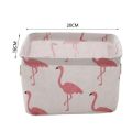 Small Foldable Organizer Basket for Closet Organizing, Multipurpose Storage Box Hamper for Clothings, Socks, Underpants, Kids Toy. 