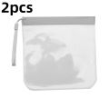 1/2/4pcs Luggage Transparent Travel Use Leakproof Flight Make Up Waterproof For Women Reusable Airport Security Storage bag.