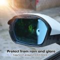 2PCS Car Rearview Mirror Rain Eyebrow Carbon Fiber Rain Shield Sun Shade Clear Vision Protector for Auto Mirror Accessories. 