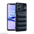 Realme C53 / Note 50 / C51 Puffer Cover Soft Puffer Cover made with high quality silicone/TPU material,Provides extra protection from scratches,Durable,Stylish,slim and Portable Cover. 