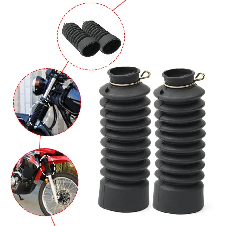 2Pcs%20Motorcycle%20Front%20Fork%20Dust%20Proof%20Sleeve%20Protector%20Damping%20%20%20Shock%20Absorber%20Dust%20Cover%20Gaiters%20Gators%20Boots%20Universal%20-%20Image%204