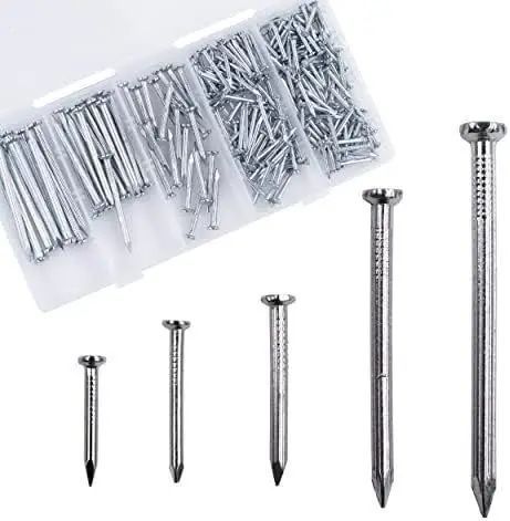 Steel Concrete Wall Nail for Hanging Pictures and Woodworking, Cement Nails