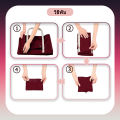 Travel Bag Korean style foldable travel bag. 