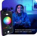 WIFI Bluetooth LED Bulb Smart APP Control Dimmable 9W Replace 60W 100-220V RGB+CW+WW Color Change Lamps Compatible IOS/Android. 