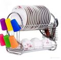S shape dish rack/ kitchen organizer/ crockery stand. 