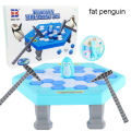 Children Save Penguin Ice Breaking Game Parent-child Interactive Funny Family Penguin Trap Toys Desktop Ice Cubes Balance Toy. 
