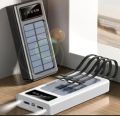 50000 mah upto and upto 10000 Kamal and Jcell Brand  Solar Powerbank | Big Capacity | Builtin Cables | Premium Design.. 
