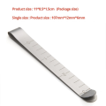 10pcs Sewing Hemming Clips Stainless Steel Hemming Clips Metal Crimping Clip Fabric Measuring Ruler DIY Sewing Clip Tools. 