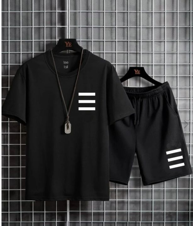 NEW FASHION  SUMMER Tracksuit Nikkar shirt new print  for boys