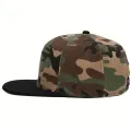 Unisex Light Plate Camouflage Hip-hop Hats Spring Autumn Outdoor Adjustable Casual Baseball Caps Sunscreen Hat. 
