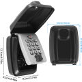 Key Lock Box Wall-Mount Secret Code Security Key Safe Secret Organizer Box No Key Home Office Weatherproof Safe Key Keeper NEW. 