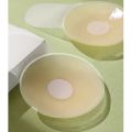 1Pairs Silicone Nipple Cover Lift Up Bra Sticker Adhesive Invisible Bras Chest Patch for Women Reusable Chest Breast Petals Pads. 