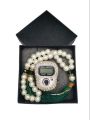 Fancy Digital Counter Tasbeeh With Premium Stone Tasbeeh Pack of Box For A Beautiful Gift.. 