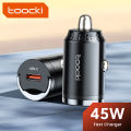 Toocki 45W USB C Car Charger Fast Charge For Phone Type C Pull Ring Car Charger For iPhone 17 16Pro S25 17 .