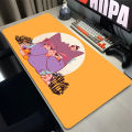 Gaming Mouse Pad Deskmat Anime Pc Accessories Mousepad P-pokemon Gengar Xxl Mat 900x400 Gamer Large Desktop Extended Desk Carpet.