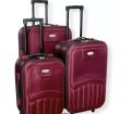 3 pcs luggage suitcase for travelling trolly 20 24 28 inches. 