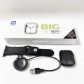 Black T500+ Pro 1.92 inch IWO Series 8 Smart Watch Call Sports Smartwatch Location Tracker Heart Rate Sleep Monitor Watches For iPhone & Android. 