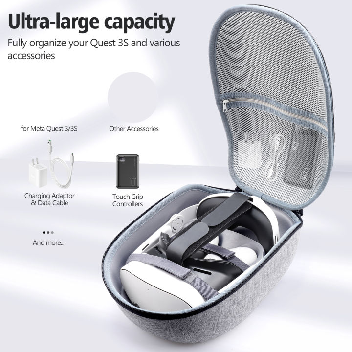 Carrying%20Case%20Storage%20Bag%20Cover%20Box%20For%20Meta%20Quest%203s%203%20Quest3s%20Quest3%20Virtual%20Reality%20VR%20Glasses%20Headset%20Helmet%20Game%20Accessory%20-%20Image%205