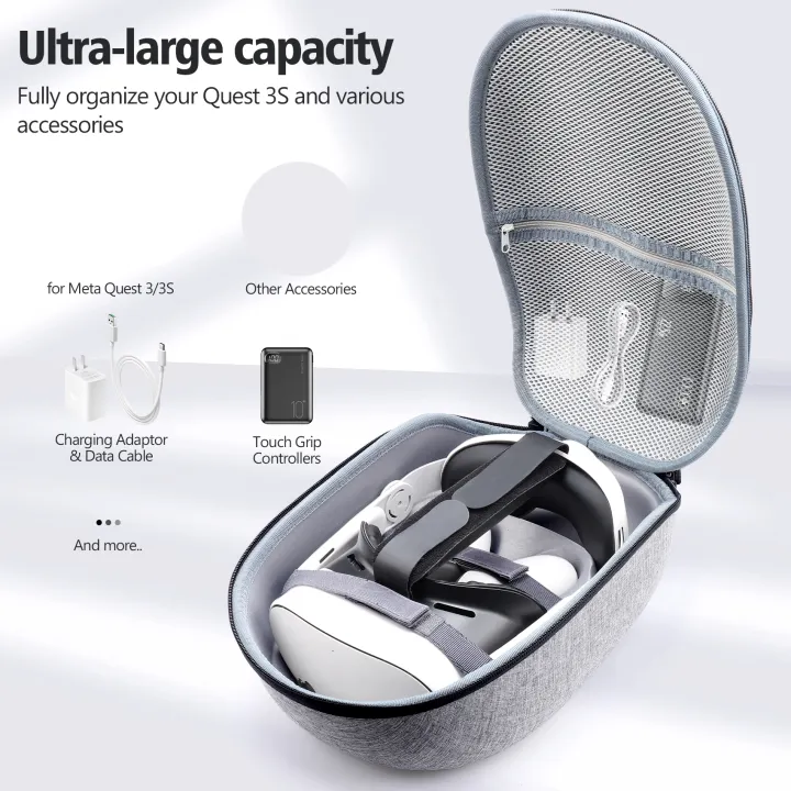 Carrying%20Case%20Storage%20Bag%20Cover%20Box%20For%20Meta%20Quest%203s%203%20Quest3s%20Quest3%20Virtual%20Reality%20VR%20Glasses%20Headset%20Helmet%20Game%20Accessory%20-%20Image%205