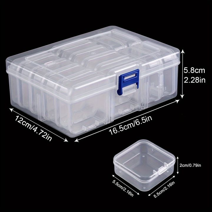 14pcs%20in%201%20Set%20Beaded%20Storage%20Box%20Nail%20Art%20Jewelry%20Earring%20Seed%20Beads%20Storage%20Bottle%20DIY%20Diamond%20Painting%20Rhinestone%20Craft%20-%20Image%203