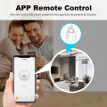 Zigbee3.0 Smart Socket European Plug 20A with Power Metering Alexa Voice Mobile APP Remote Control Home Assistant Zigbee2MQTT. 