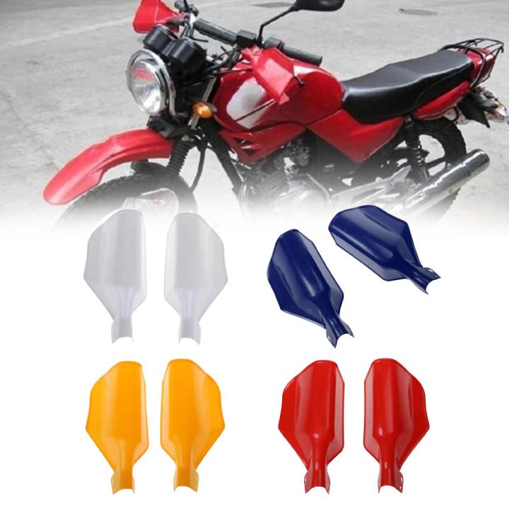 2Pcs Motorcycle Hand Guards Motorbike Brake Clutch Lever Protector Windshield for Yamaha Ybr125 DT125 20mm Handlebar