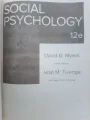Social Psychology 12th Edition by David G Myers / Social Psychology / Social Psychology book. 