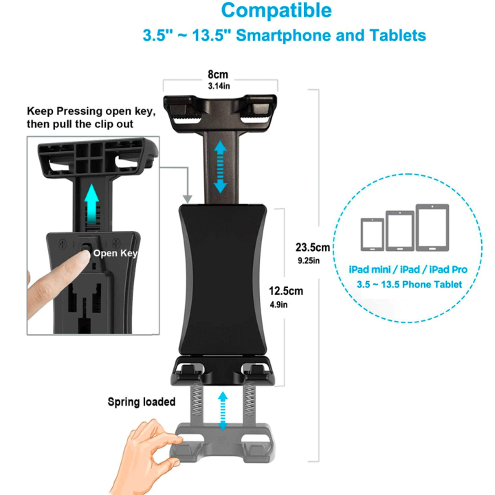 Xnyocn%20Universal%205%20-%203%20Inch%20Tablet%20Stands%20Holder%20Car%20CD%20Slot%20Tablet%20Bracket%20Mobile%20Phone%20Mount%20For%20iPad%20Mini%20Pro%20%20iPhone%20-%20Image%206