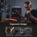 【Professional】 Gaming Headphones Rgb with Mic for PC, Pubg Mobile, PS4, Laptop - 360 Surround Sound Super Bass Vibration Over the Ear Wired Head Phones Headset for Gaming with Noise Cancelling Micophone - By FunBug. 