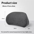 Car Memory Foam Lumbar Support Cushion Waist Pillow Backrest Seat Driver Travel Back Support Auto Interior Accessories Comfort. 