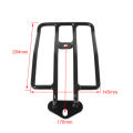 For Harley Sportster Iron XL 883 1200 2004-2021 Motorcycle Rear Solo Seat Luggage Rack Support Shelf. 