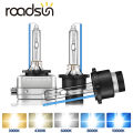roadsun 2Pcs Headlight D1S D2S D3S D4S Xenon HID Car Bulbs 35W D1 D2 D3 D4 Headlamp 4300K 6000K 8000K 10000K Auto Lamp 12V. 