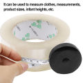 150cm Mini Tape Meter Tape Tailor Ruler Keychain Measuring Tape Clothing Size Tape Measure Portable Sewing Tools Accessory.