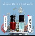 Vampire Blood & Cool water 2pcs combo 3ml premium hotest perfume attar of the year. 
