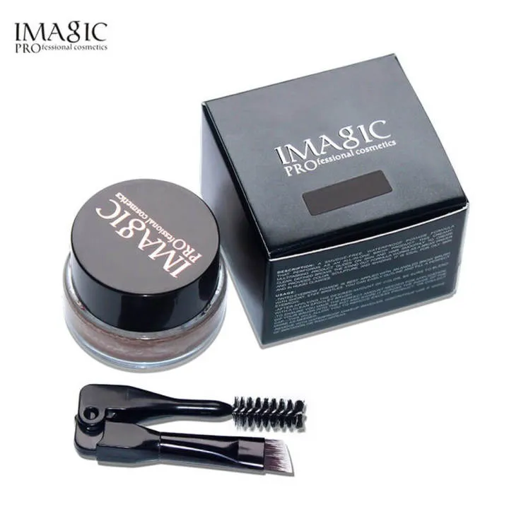 IMAGIC Professional Eyebrow Gel: Waterproof Brow Pomade with Brush for Perfect Brows 3