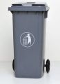 Dustbin 240 liters with wheels / Big size dustbin / Dustbin for outdoor garbage / Outdoor Garbage Bin with Wheels - 240 Liters - Wheeled Waste Trash Can - Heavy Duty. 