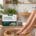 Herbal Ginger Foot Bath Relaxation Foot Spa Improve Dry Hydrating Foot Relief Insomnia Slimming Leg Anti Edema Body Detox Care. 