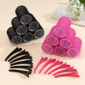 24pcs/Set Self Grip Hair Rollers No Heat Hair Clip Curlers Heatless Curls Hair Bangs Volume Self-adhesive Hook DIY Styling Tools. 