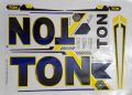 NEW 3D TON Branded Cricket Bat Stickers TON EMBOSSED Cricket Bat Sticker Best Quality. 