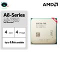 AMD New A8-7680 A8 7680 A8-Series 3.5GHz Quad-Core Quad-Thread CPU Processor AD7680ACI43AB 45W Socket FM2+ CPU Processor 프로세서. 