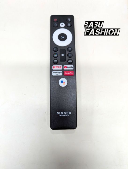 Singer Android Tv Remote Voice Control