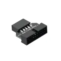 USB2.0 9Pin to USB3.0 19pin Front Panel Connector Converter USB 3.0 19/20pin to USB 2.0 9pin Header Male To Female. 
