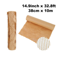 Brown Honeycomb Packing Paper Cushioning Kraft Paper Slit Paper for Shipping Moving Supplies Kraft Paper Life Art Storage.