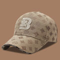 Baseball caps suitable for men and women, fashion sports caps, fashion embroidery, abstract logo, lightweight and portable design.