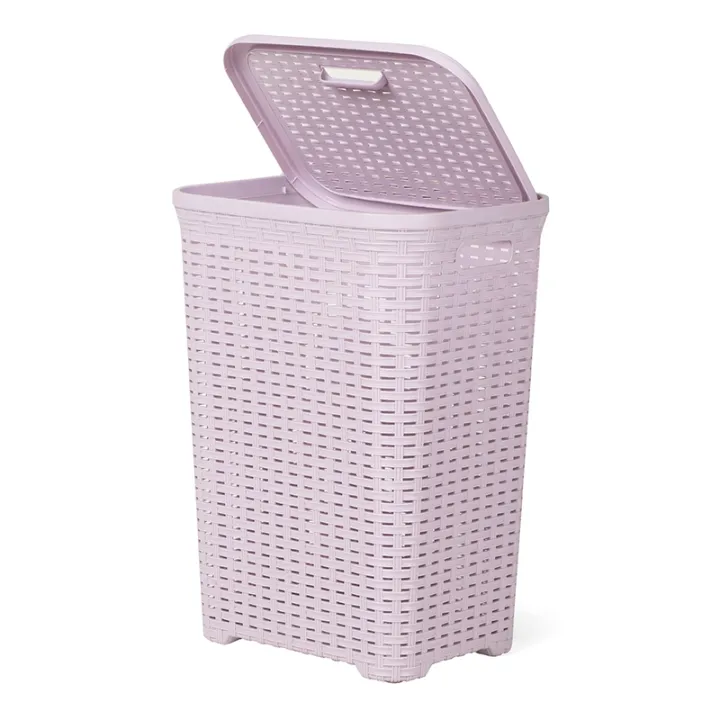 Laundry%20Basket%20Luxury%20Rattan%20With%20Lid%20High%20Quality%20Graded%20Plastic%20-%20Image%205