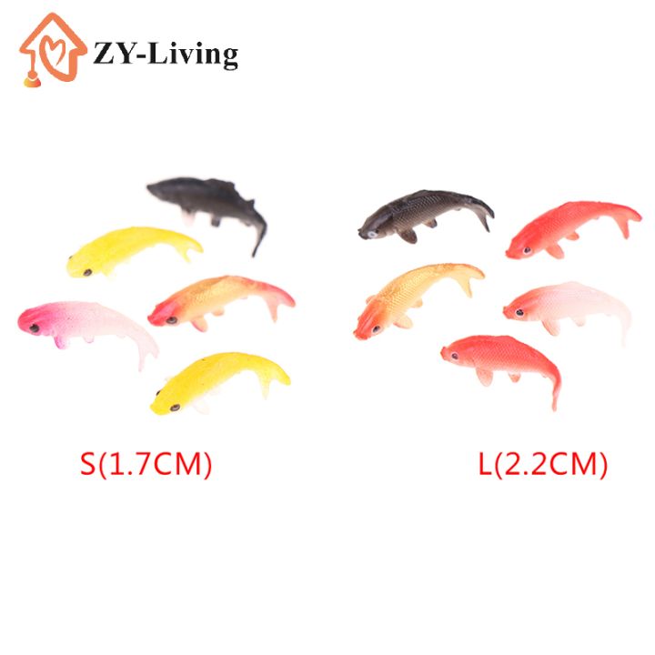 5Pcs%20Dollhouse%20Miniature%20Model%20Fish%20Carp%20Simulation%20Animals%20For%20Kids%20Toys%20DIY%20Decorative%20Goldfish%20Figurines%20Home%20Decor%20Ornament%20-%20Image%203